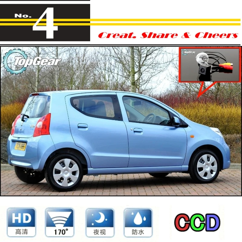 Автомобильная камера для Suzuki Alto HA25 MK7 2008 ~ 2014, высокое качество, резервная Водонепроницаемая камера заднего вида для PAL до тюнинга | CCD + RCA
Автомобильная камера для Suzuki Alto HA25 MK7 2008 ~ 2014, высокое качество, резервная Водонепроницаемая камера заднего вида для PAL до тюнинга | CCD + RCA