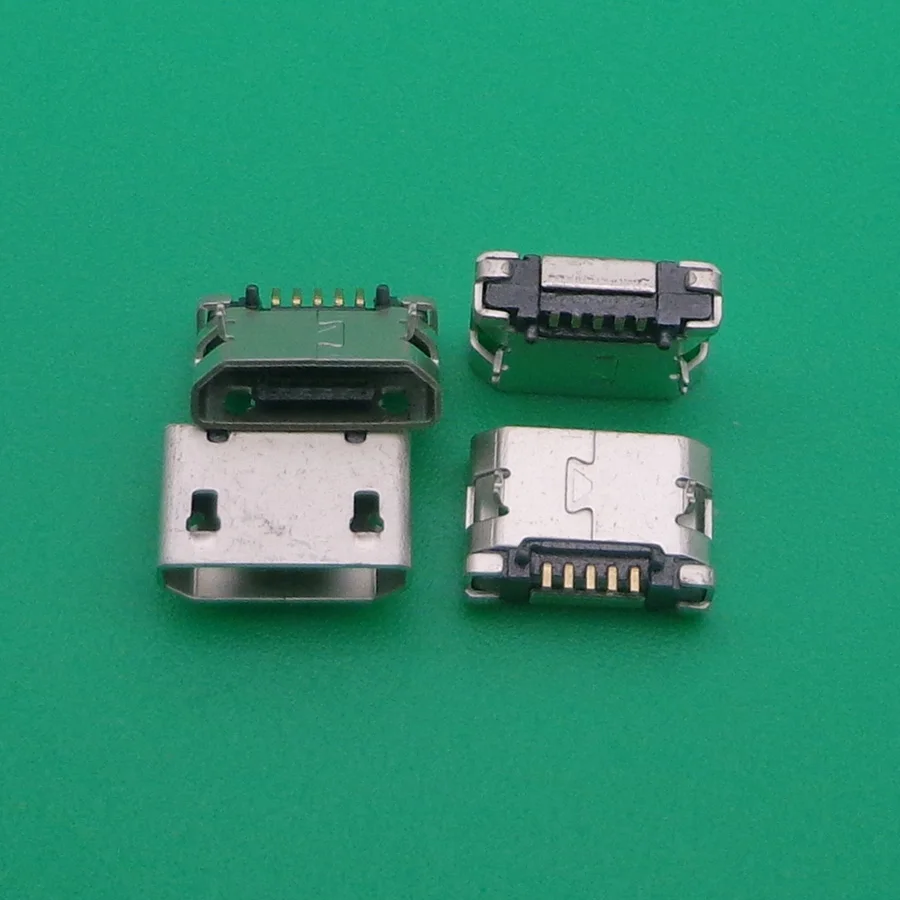 200pcs MICRO USB charging port for mobile phone tablet android Short needle Flat port Center distance 5.9mm
200pcs MICRO USB charging port for mobile phone tablet android Short needle Flat port Center distance 5.9mm