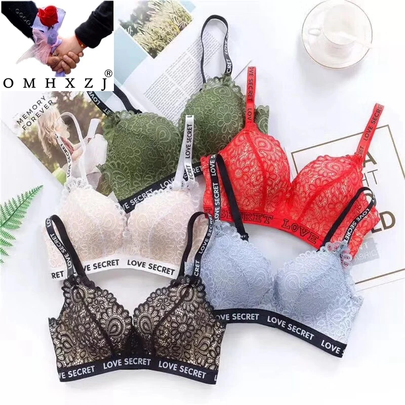 OMHXZJ Wholesale Fashion Woman Girl Teenage Seamless Wireless Adjustable Underwear Push Up Floral Lace Sexy Comfortable Bra NY37
OMHXZJ Wholesale Fashion Woman Girl Teenage Seamless Wireless Adjustable Underwear Push Up Floral Lace Sexy Comfortable Bra NY37