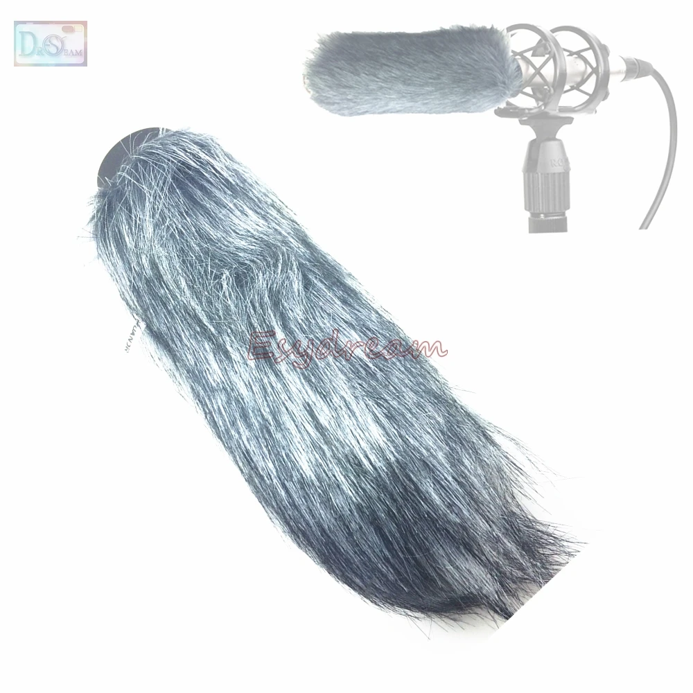 Gray Professional Outdoor Furry Cover Windscreen Windshield Muff for RODE NTG3 NTG-3 Microphone Dearcat Wind Shield
Gray Professional Outdoor Furry Cover Windscreen Windshield Muff for RODE NTG3 NTG-3 Microphone Dearcat Wind Shield