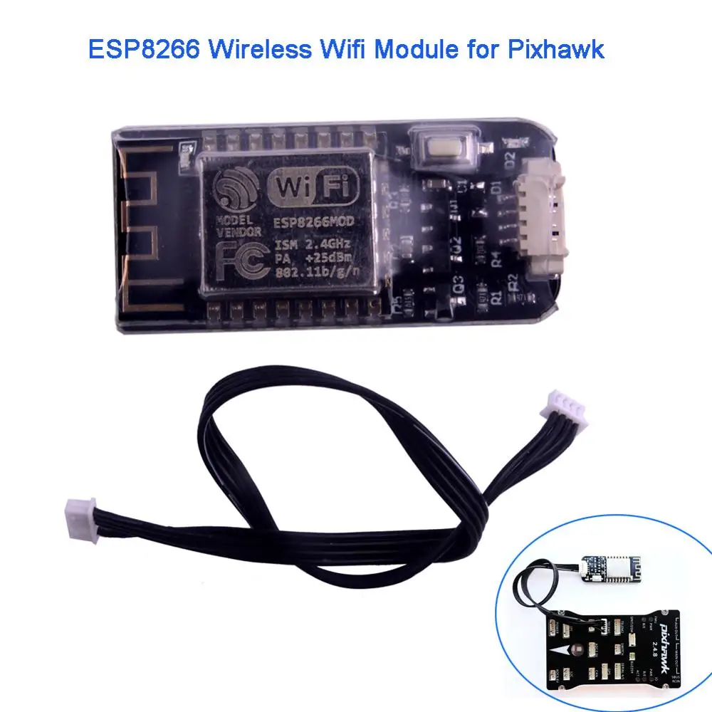 Wireless Wifi Module ESP8266 Flight Control Replace 3DR Radio Telemetry for APM Pixhawk Support PC Phone RCmall FZ3181
Wireless Wifi Module ESP8266 Flight Control Replace 3DR Radio Telemetry for APM Pixhawk Support PC Phone RCmall FZ3181