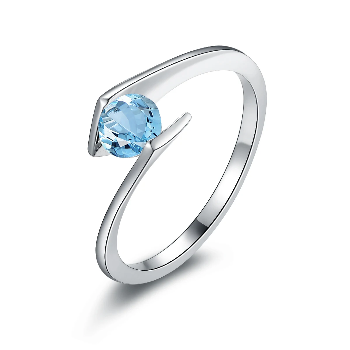 QYI Sky Blue Topaz Ring 925 Sterling Silver Gemstone Fine Jewelry Rings for Women Gemstone Twist Solitaire Engagement Rings
QYI Sky Blue Topaz Ring 925 Sterling Silver Gemstone Fine Jewelry Rings for Women Gemstone Twist Solitaire Engagement Rings