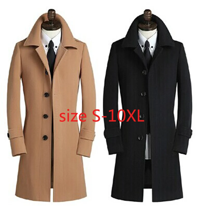 2019 new arrival high quality men's wool coat fashion casual outerwear 30%cashmere overcoat plus size 4XL 5XL 6XL 7XL 8XL9XL10XL
2019 new arrival high quality men's wool coat fashion casual outerwear 30%cashmere overcoat plus size 4XL 5XL 6XL 7XL 8XL9XL10XL