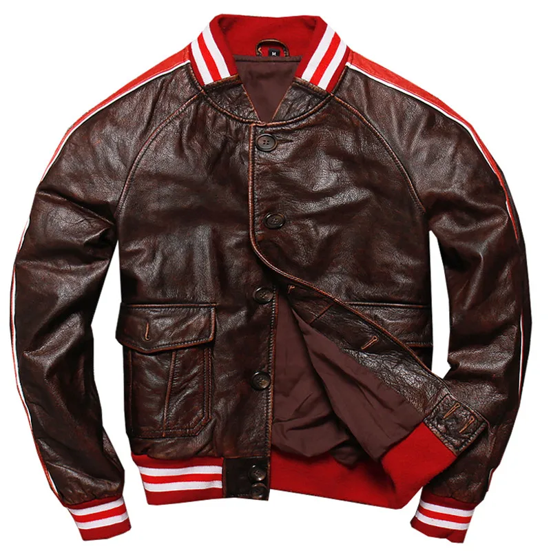 European Real Cow Leather Jacket Winter Trench Coat Automotive Mans Genuine Leather Jacket Button Down Fashion Streetwear A800
European Real Cow Leather Jacket Winter Trench Coat Automotive Mans Genuine Leather Jacket Button Down Fashion Streetwear A800