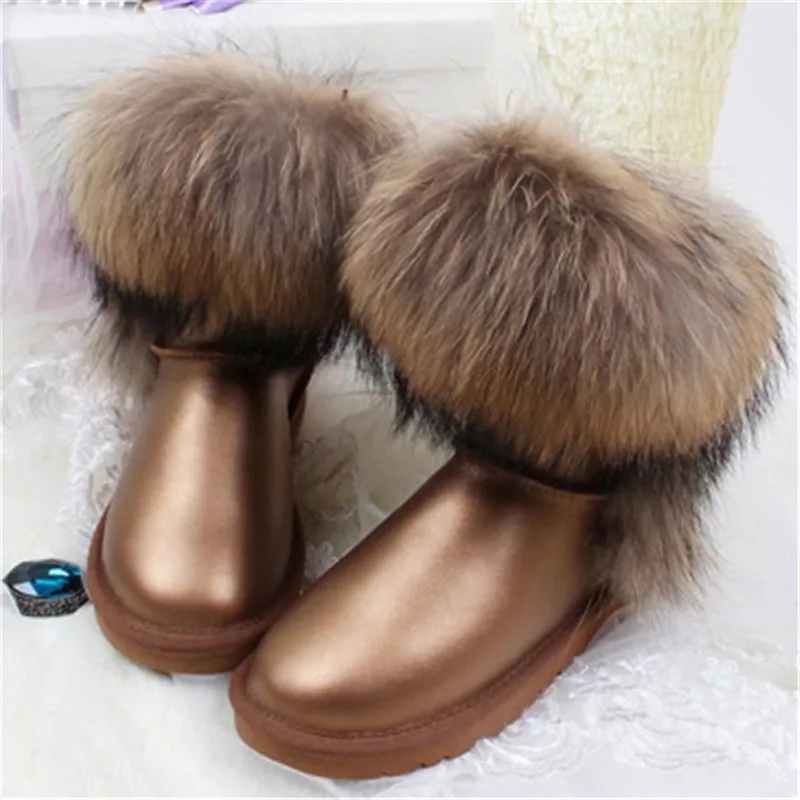 Waterproof Genuine Leather 2021 Fox Fur Girls Women Snow Boots Fashion Ankle Boots Woman Snow Boots Women Winter Boots Shoes
Waterproof Genuine Leather 2021 Fox Fur Girls Women Snow Boots Fashion Ankle Boots Woman Snow Boots Women Winter Boots Shoes
