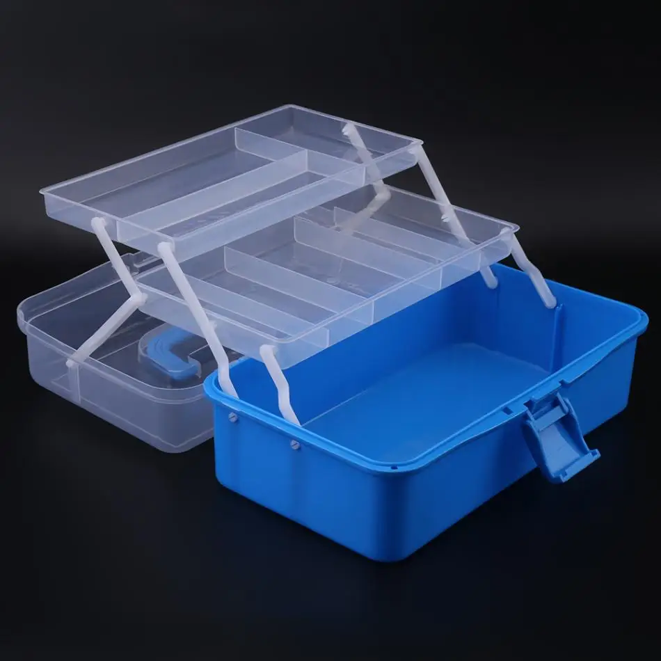 Transparent Plastic Beads Pills Nail Three Layers Storage Box Tool Bins Organizer Container Jewelry Office Storage Case
Transparent Plastic Beads Pills Nail Three Layers Storage Box Tool Bins Organizer Container Jewelry Office Storage Case