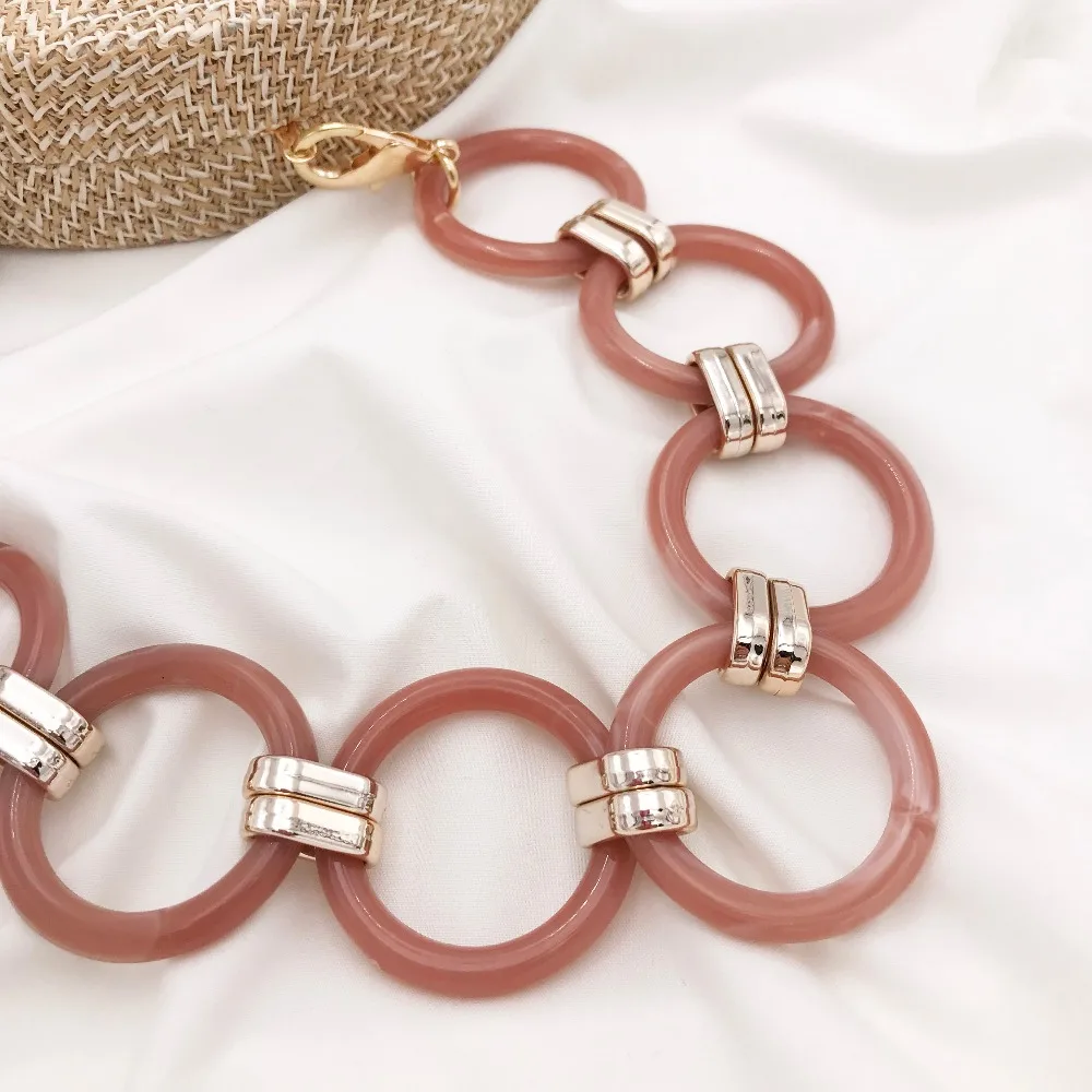 1 PC 60cm Detachable Replacement Shoulder Strap Bag Metal Ring Acrylic Resin Handbag Chain Strap Bands Bag Accessories
1 PC 60cm Detachable Replacement Shoulder Strap Bag Metal Ring Acrylic Resin Handbag Chain Strap Bands Bag Accessories