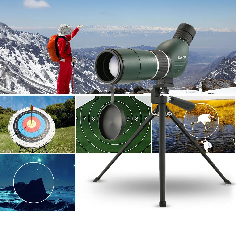 20-60X60 Telescope High Quality Powerful Monocular Spotting Scope For Outdoor Birdwatching Hunting Sight Travel With Tripod
20-60X60 Telescope High Quality Powerful Monocular Spotting Scope For Outdoor Birdwatching Hunting Sight Travel With Tripod
