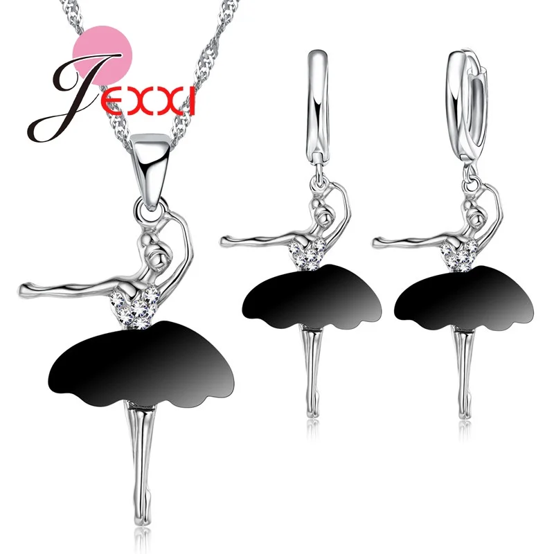 Комплект из колье и серёг серебра 925 пробы|necklace earring set|earrings setwedding jewelry |