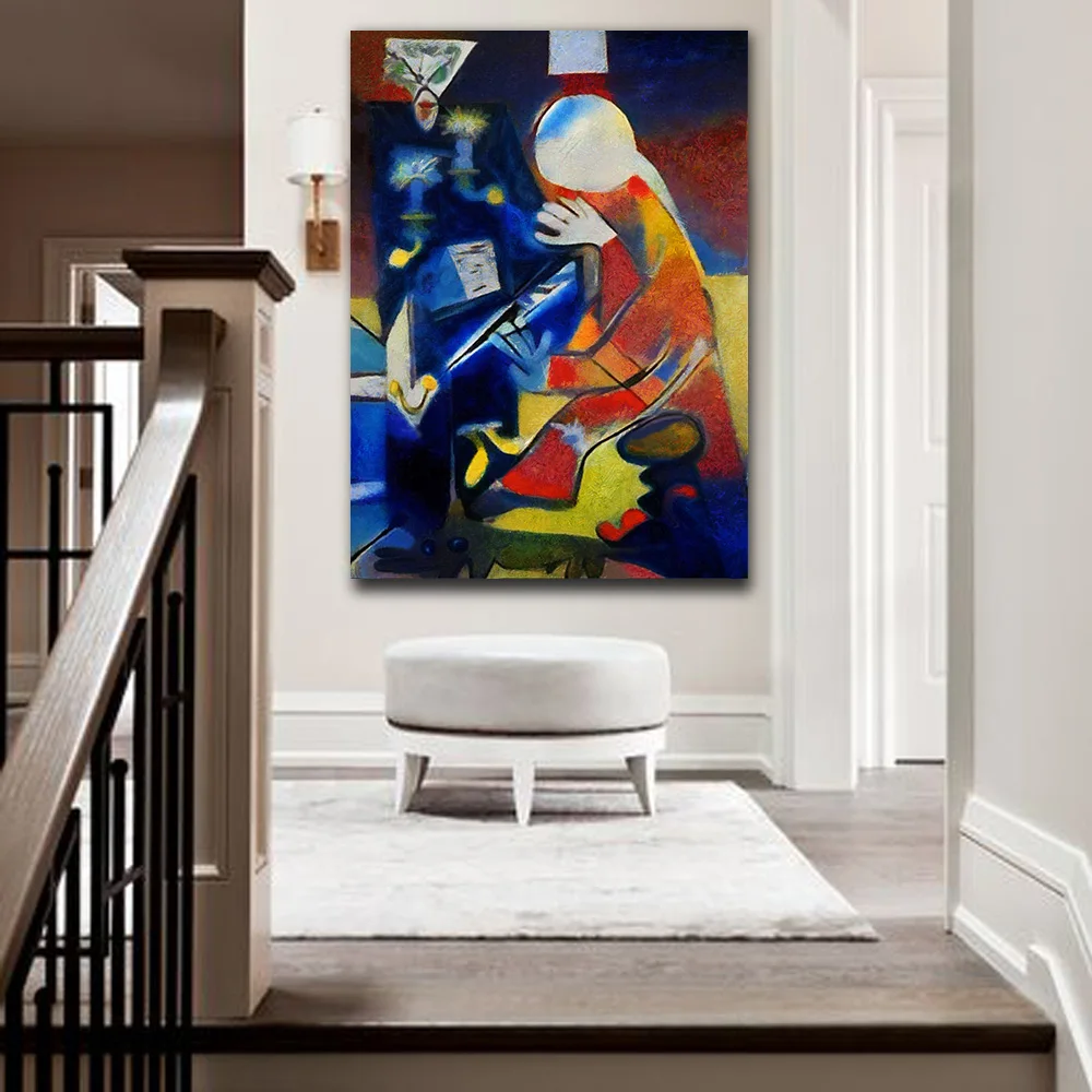 Embelish Large Size Wall Art Pictures Abstract HD Canvas Oil Painting By Kandinsky Modern Home Decor Posters For Living Room
Embelish Large Size Wall Art Pictures Abstract HD Canvas Oil Painting By Kandinsky Modern Home Decor Posters For Living Room