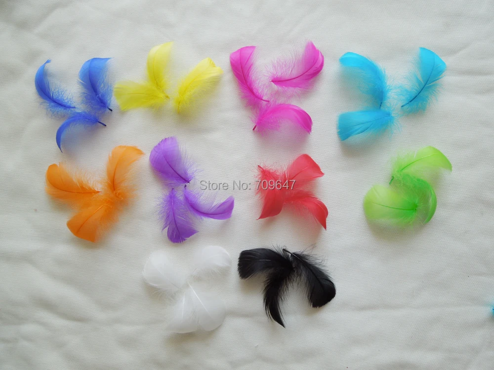 Goose Plume! 100Pcs/Lot 4-7cm Small Dyed Goose Coquilles Feathers for Hat Making & Hair Crafts, Plumas Decorativas,13 Colours
Goose Plume! 100Pcs/Lot 4-7cm Small Dyed Goose Coquilles Feathers for Hat Making & Hair Crafts, Plumas Decorativas,13 Colours