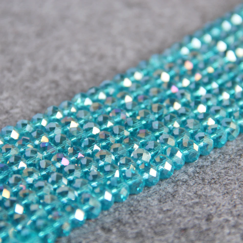 6x8mm Glass Crystal Beads Stones Loose Faceted Sky Blue AB+ Colorful 3thigh210pcs/lot DIY Jewelry Making Design Wholesale
6x8mm Glass Crystal Beads Stones Loose Faceted Sky Blue AB+ Colorful 3thigh210pcs/lot DIY Jewelry Making Design Wholesale