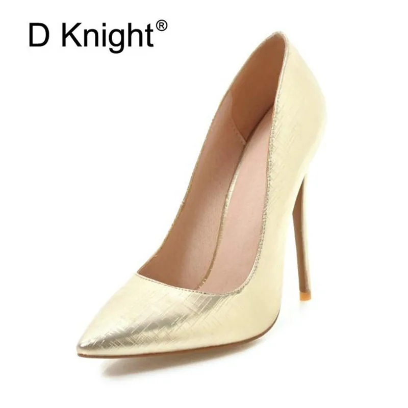 Sexy Pointed Toe Women Pumps Shallow Mouth 12cm Stiletto-heel Pumps Wedding Shoes For Woman Female Thin High Heel Big Size 33-48
Sexy Pointed Toe Women Pumps Shallow Mouth 12cm Stiletto-heel Pumps Wedding Shoes For Woman Female Thin High Heel Big Size 33-48