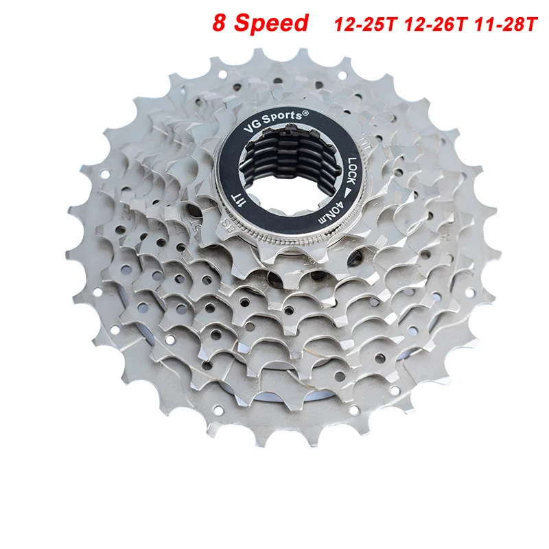 Road 8 Speed Cassette 11-25T 11-26T 11-28T Road Bike 11-28T 8 Speed Cassette Freewheel Sprocket Bicycle Free Wheel Ultralight
Road 8 Speed Cassette 11-25T 11-26T 11-28T Road Bike 11-28T 8 Speed Cassette Freewheel Sprocket Bicycle Free Wheel Ultralight