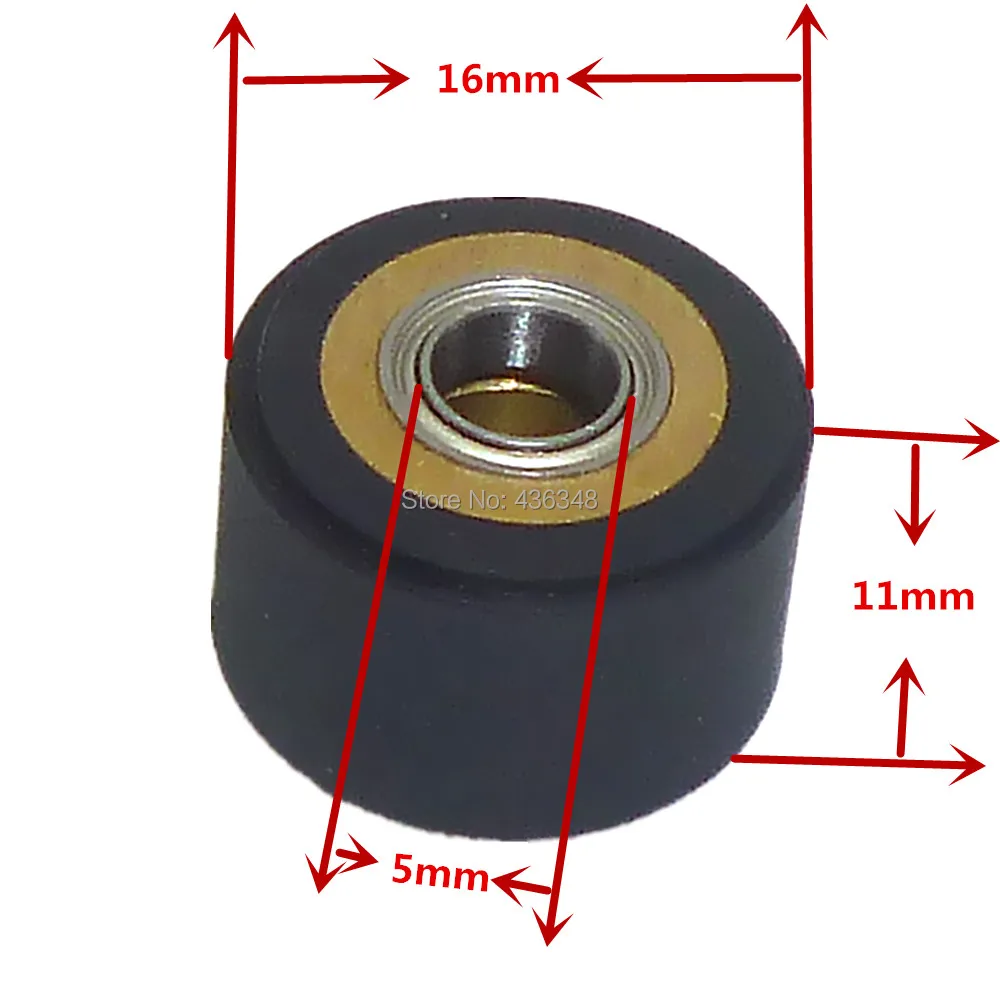 1/2/3/4/5/6pcs Copper Core Pinch Roller for Roland Vinyl Plotter Cutter 5mmx11mmx16mm Wheel Bearing Paper Pressing Printer Parts
1/2/3/4/5/6pcs Copper Core Pinch Roller for Roland Vinyl Plotter Cutter 5mmx11mmx16mm Wheel Bearing Paper Pressing Printer Parts