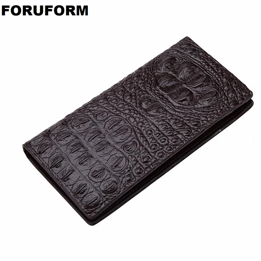 Slim Long Wallet Men Thin Wallet Crocodile leather Purse Soft Men Wallets Luxury Brand Male Clutch Money Bag Small Pocket
Slim Long Wallet Men Thin Wallet Crocodile leather Purse Soft Men Wallets Luxury Brand Male Clutch Money Bag Small Pocket