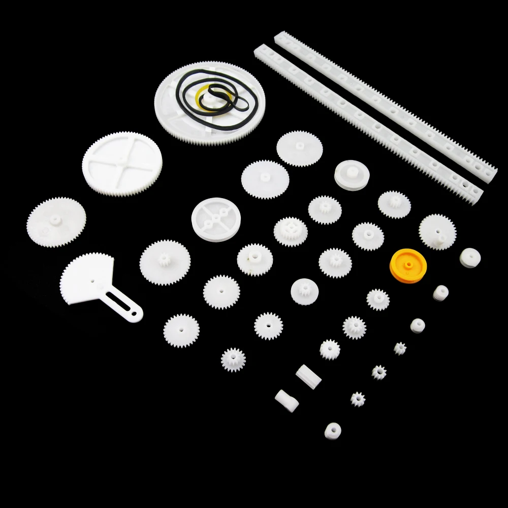 34 kinds of rack and pinion gear bag toy model pulley plastic worm gear reducer , diy kit
34 kinds of rack and pinion gear bag toy model pulley plastic worm gear reducer , diy kit