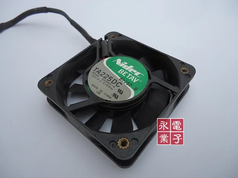Free shipping Original NIDEC 6015 12V 0.16A R33965-16 6CM 60X60X15MM dual ball bearing cooling fan
Free shipping Original NIDEC 6015 12V 0.16A R33965-16 6CM 60X60X15MM dual ball bearing cooling fan