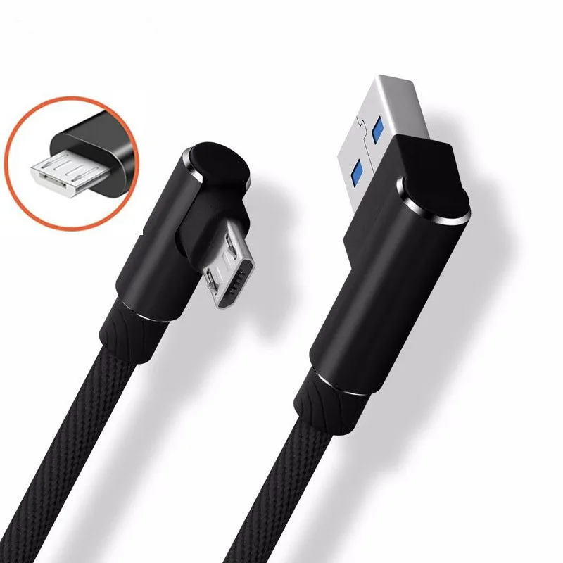 Кабель Micro USB для xiaomi redmi 4X note 6 5 plus L Тип быстрой зарядки и передачи данных Samsung Galaxy S7