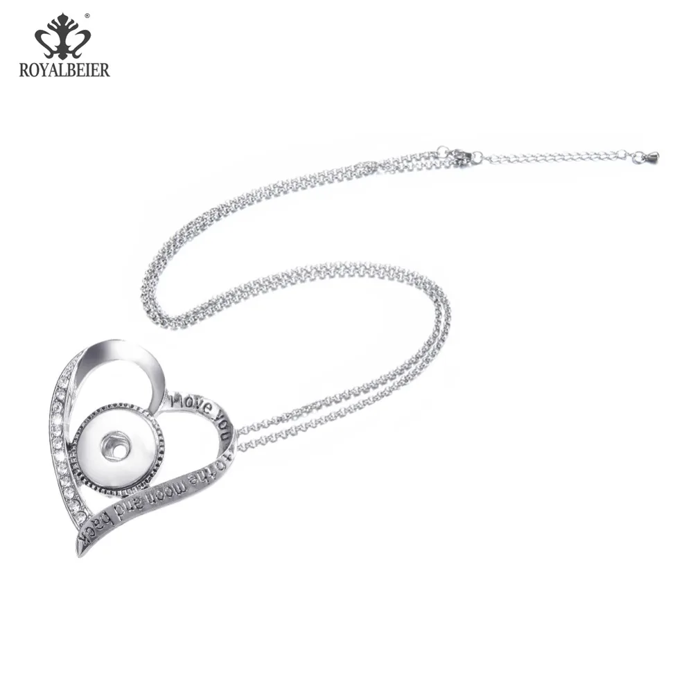RoyalBeier 2019 Fashion Wild Necklace Button Pendant DIY Exquisite Jewelry With 18mm Snap To Send a Button
RoyalBeier 2019 Fashion Wild Necklace Button Pendant DIY Exquisite Jewelry With 18mm Snap To Send a Button