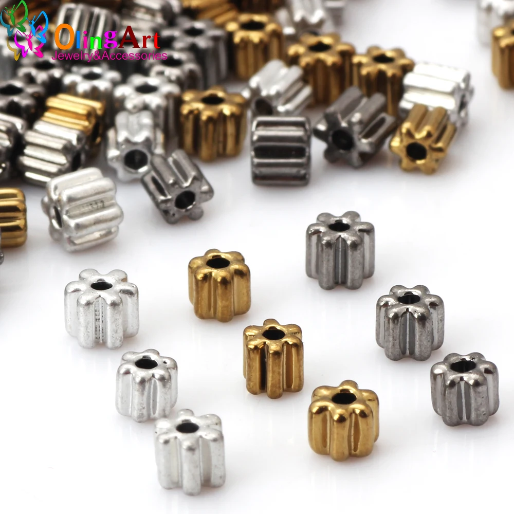 Olingart 20g/lot 4mm Charm Gear Glass Seed Beads plating gold/silver color DIY Bracelet Necklace Earring For Jewelry Making
Olingart 20g/lot 4mm Charm Gear Glass Seed Beads plating gold/silver color DIY Bracelet Necklace Earring For Jewelry Making