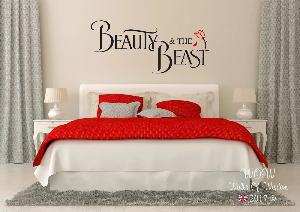 Wall Decal Vinyl Sticker Beauty And The Beast Children Teenager Adult Wall Sticker Wall Art Funny Decal Removable Poster WW-305
Wall Decal Vinyl Sticker Beauty And The Beast Children Teenager Adult Wall Sticker Wall Art Funny Decal Removable Poster WW-305