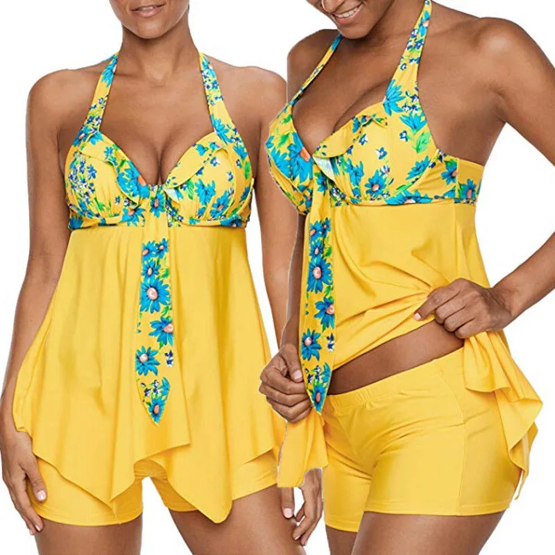 2Pcs Summer Bikini Set Women Floral Print High Waist Swimwear Two Pieces Swimsuit Brazilian Biquini Halter Backless Bathing Suit
2Pcs Summer Bikini Set Women Floral Print High Waist Swimwear Two Pieces Swimsuit Brazilian Biquini Halter Backless Bathing Suit