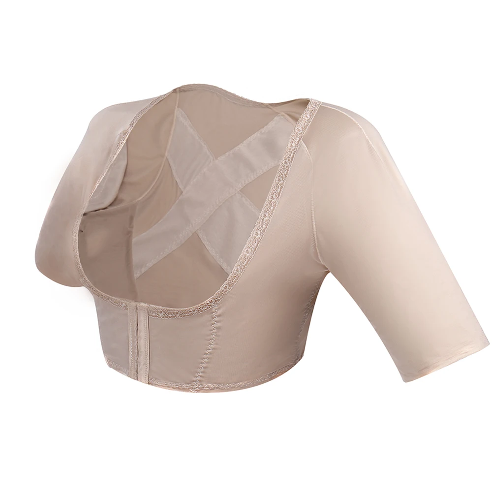 Women Upper Arm Compression Sleeves Post Surgery Top Body Shaper Posture Corrector Crop Top Arm Shapers
Women Upper Arm Compression Sleeves Post Surgery Top Body Shaper Posture Corrector Crop Top Arm Shapers