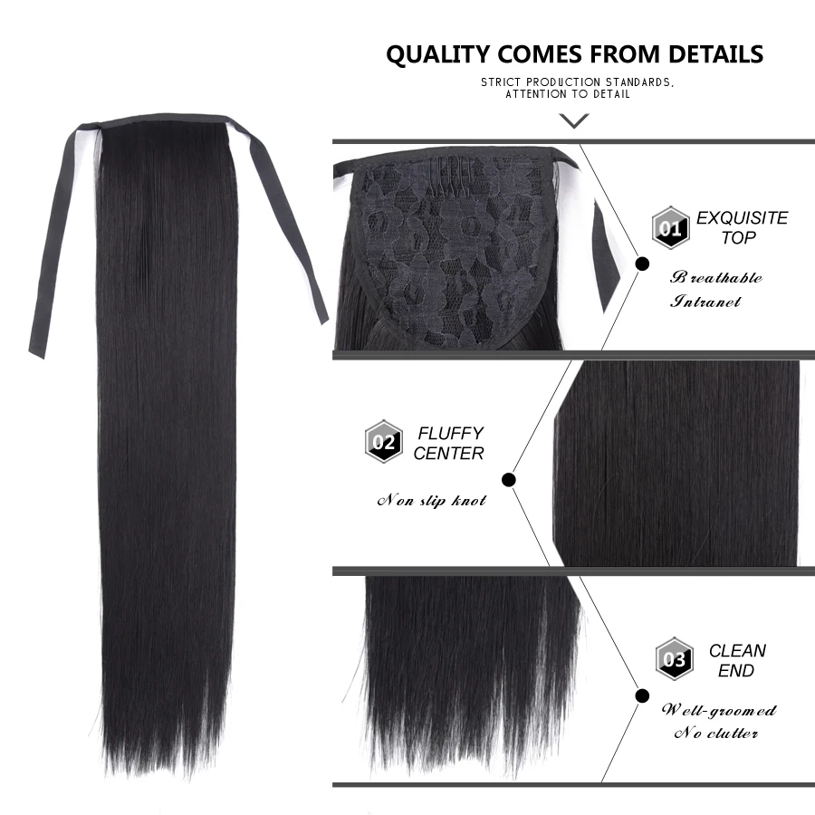 Leeons 18"Silky Straight Synthetic Clip In Drawstring Ponytail Hairpiece With Hairpins Heat Resistant Ombre Pony Tail Extensions
Leeons 18"Silky Straight Synthetic Clip In Drawstring Ponytail Hairpiece With Hairpins Heat Resistant Ombre Pony Tail Extensions