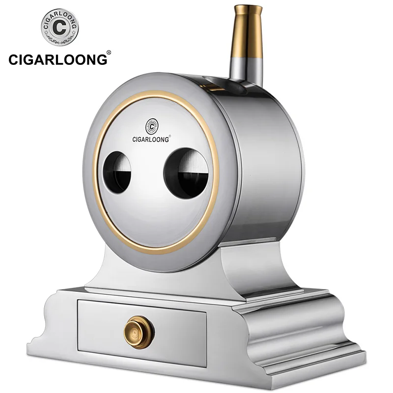 2 Sizes Cigar Cutter 2 Shape Cut V O Cut Krupp Stainless Steel Sharp Desk Knife Cigar Cutter Guillotine Luxury Cigar Scissors
2 Sizes Cigar Cutter 2 Shape Cut V O Cut Krupp Stainless Steel Sharp Desk Knife Cigar Cutter Guillotine Luxury Cigar Scissors