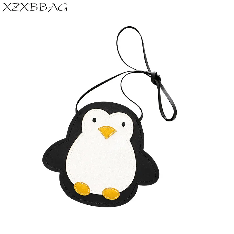 Сумка мессенджер XZXBBAG из искусственной кожи с милым пингвином детский мультяшный