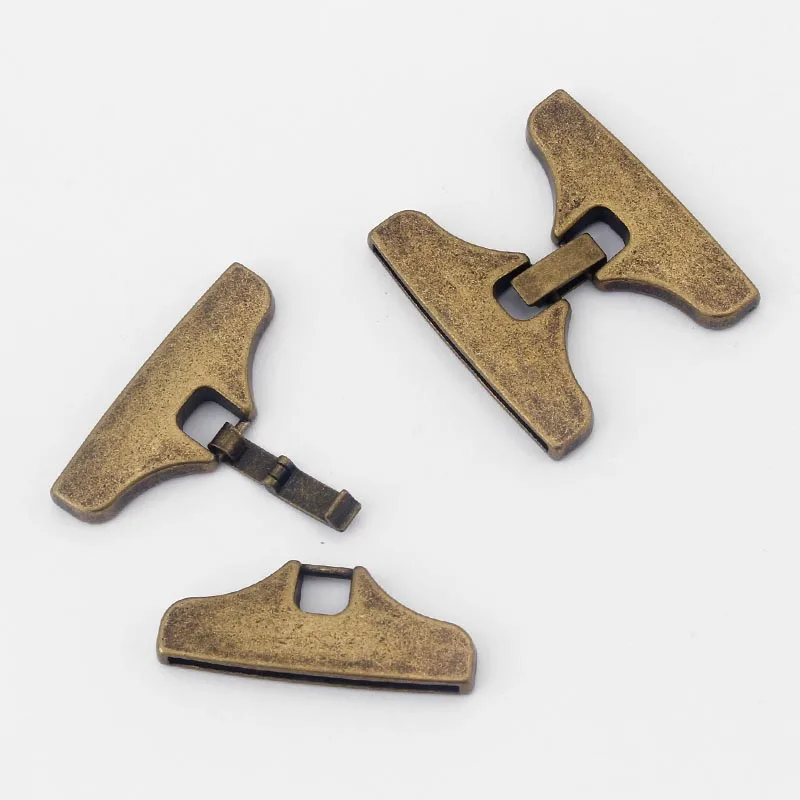3Set Antique Bronze snap Clasp Hook with Safety Clip for 5mm 10mm Flat Leather Cord Jewelry Findings
3Set Antique Bronze snap Clasp Hook with Safety Clip for 5mm 10mm Flat Leather Cord Jewelry Findings