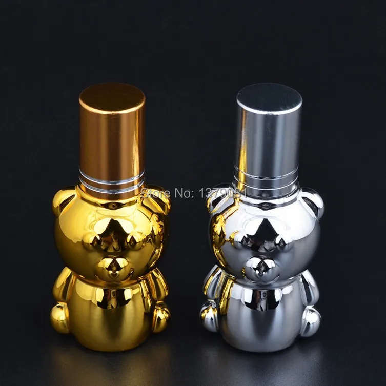 8ml Glass Roller Perfume Bottles Gold,Silver Empty Roll on bottle Bear Shape Cosmetic Refillable containers
8ml Glass Roller Perfume Bottles Gold,Silver Empty Roll on bottle Bear Shape Cosmetic Refillable containers