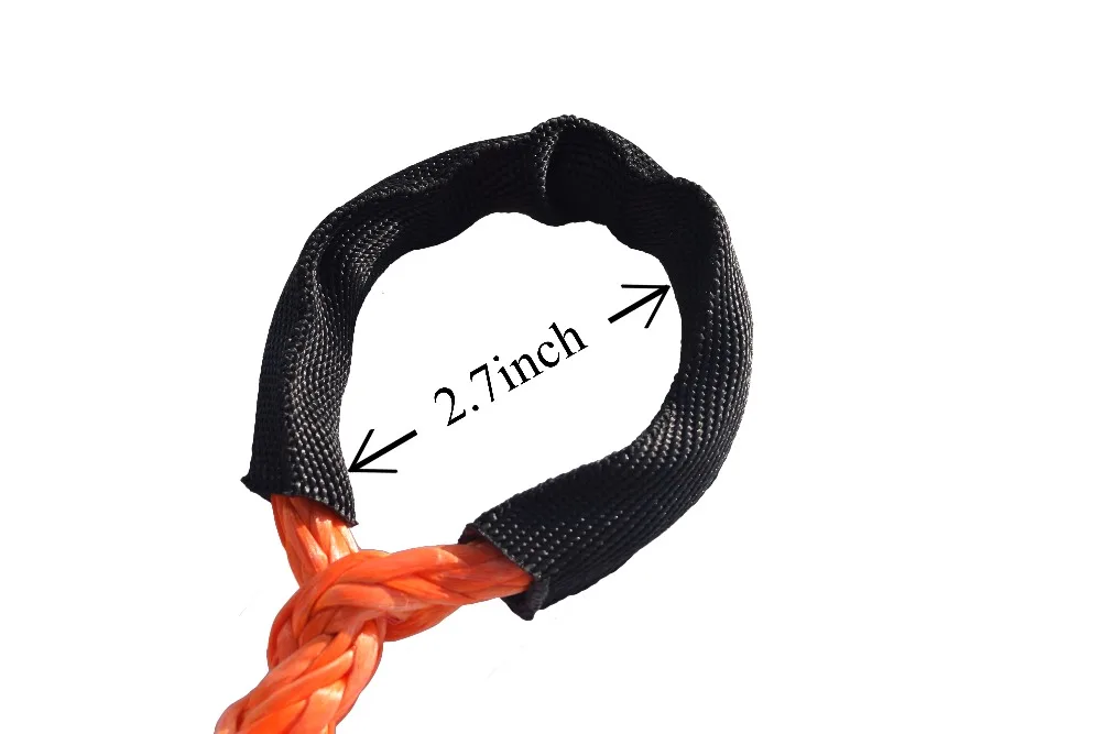 Orange 3/8" * 50ft Synthetic Winch Rope Extension,10mm ATV Winch Cable, Synthetic Rope,Towing Rope for Offroad Auto Parts
Orange 3/8" * 50ft Synthetic Winch Rope Extension,10mm ATV Winch Cable, Synthetic Rope,Towing Rope for Offroad Auto Parts
