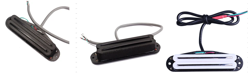 Электрогитары пикап Двойной Humbucker Железнодорожный Средства ухода за кожей Шеи