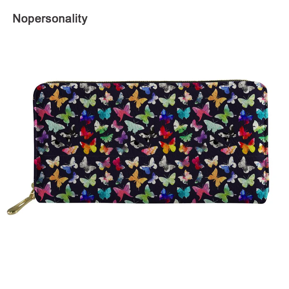 Nopersonality Leather Women Wallets Unique Butterfly Print Credit Card Holders Long Organizer Phone Bag Ladies Clutch Hand Bags
Nopersonality Leather Women Wallets Unique Butterfly Print Credit Card Holders Long Organizer Phone Bag Ladies Clutch Hand Bags
