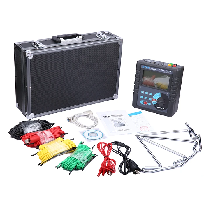 (Guangzhou) ETCR3000B soil resistivity tester / grounding resistance tester / measuring instrument
(Guangzhou) ETCR3000B soil resistivity tester / grounding resistance tester / measuring instrument