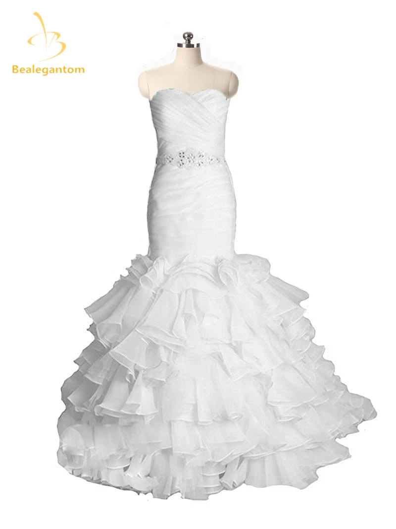 Bealegantom Sexy White Mermaid Evening Dresses 2019 Organza Beaded Crystals Formal Prom Party Gown Vestido Longo QA1173
Bealegantom Sexy White Mermaid Evening Dresses 2019 Organza Beaded Crystals Formal Prom Party Gown Vestido Longo QA1173