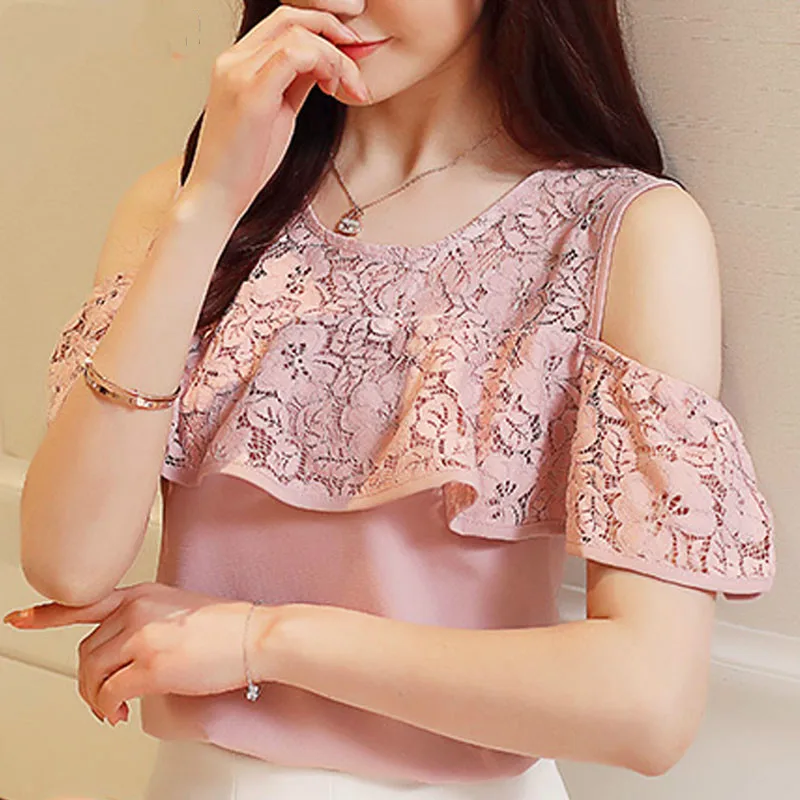 Tops and Blouses 2019 Shirts Chiffon Blouse Off Shoulder Top Ladies Tops Lace Blouse Solid Butterfly Sleeve
Tops and Blouses 2019 Shirts Chiffon Blouse Off Shoulder Top Ladies Tops Lace Blouse Solid Butterfly Sleeve