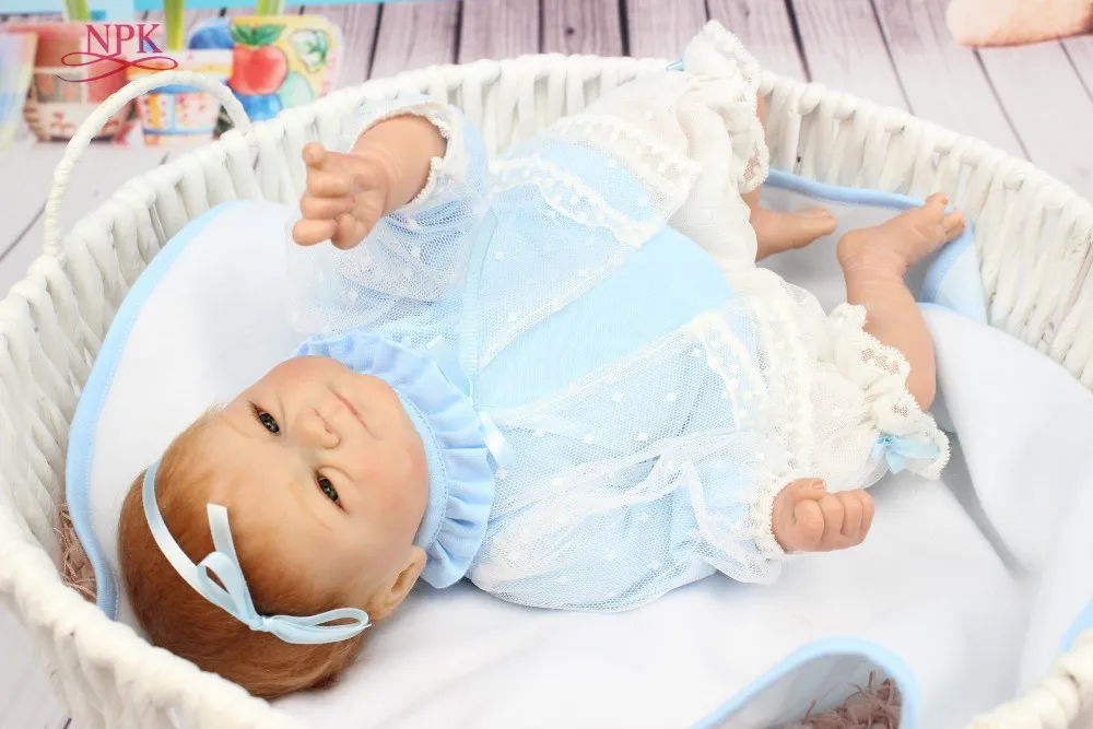 NPK Free shipping hot sale reborn baby doll soft real touch baby dolls gift for kids
NPK Free shipping hot sale reborn baby doll soft real touch baby dolls gift for kids
