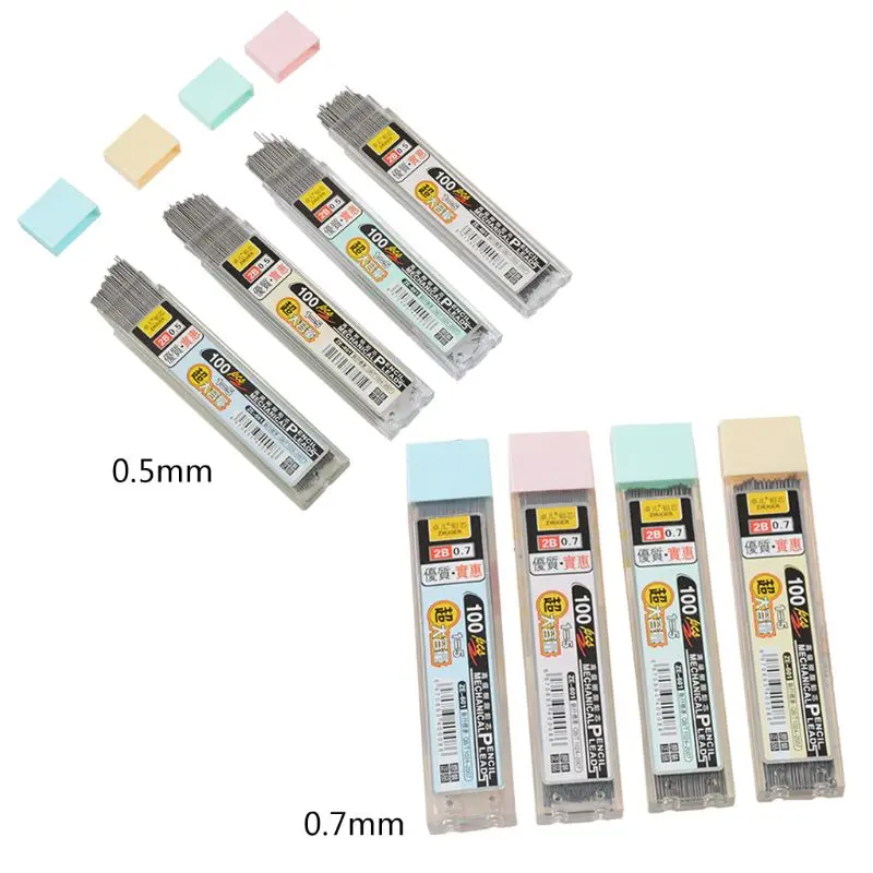 NoEnName_Null 100 Pcs / 1 Box High Quality Plastic Graphite Lead 2B Mechanical Pencil Refill Plastic Automatic Pencil Lead
NoEnName_Null 100 Pcs / 1 Box High Quality Plastic Graphite Lead 2B Mechanical Pencil Refill Plastic Automatic Pencil Lead