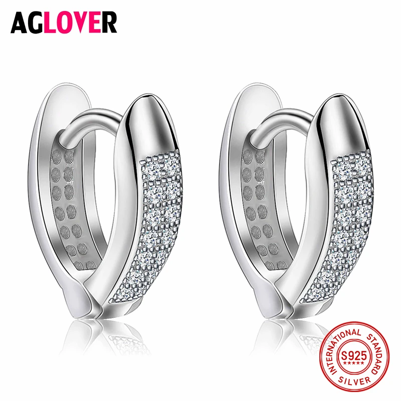 AGLOVER New Arrival Female 925 Sterling Silver Earrings V Shape Stud Earrings For Women Shiny Full Zircon Earrings Jewelry
AGLOVER New Arrival Female 925 Sterling Silver Earrings V Shape Stud Earrings For Women Shiny Full Zircon Earrings Jewelry