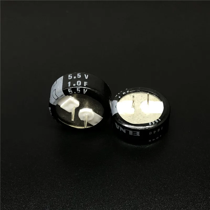 2pcs/10pcs 1.0F 5.5V ELNA DBJ Series 21.5x8mm 5.5V1.0F 5.5V1F Farad Super Capacitor