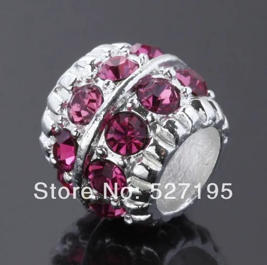 Jewelry accessories Wholesale Deep Purple Crystal Drum Big Hole Loose Spacer European Beads silver plated
Jewelry accessories Wholesale Deep Purple Crystal Drum Big Hole Loose Spacer European Beads silver plated