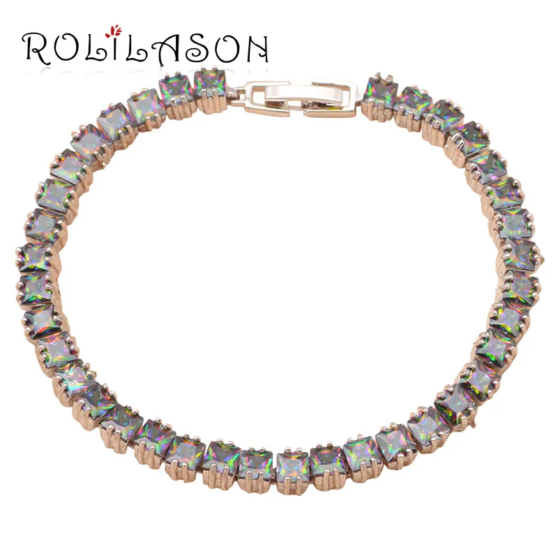 ROLILASON легко chic Многоцветный Циркон квадратной формы, серебристый Браслеты для женщин daily style ювелирные изделия TB544
ROLILASON легко chic Многоцветный Циркон квадратной формы, серебристый Браслеты для женщин daily style ювелирные изделия TB544
