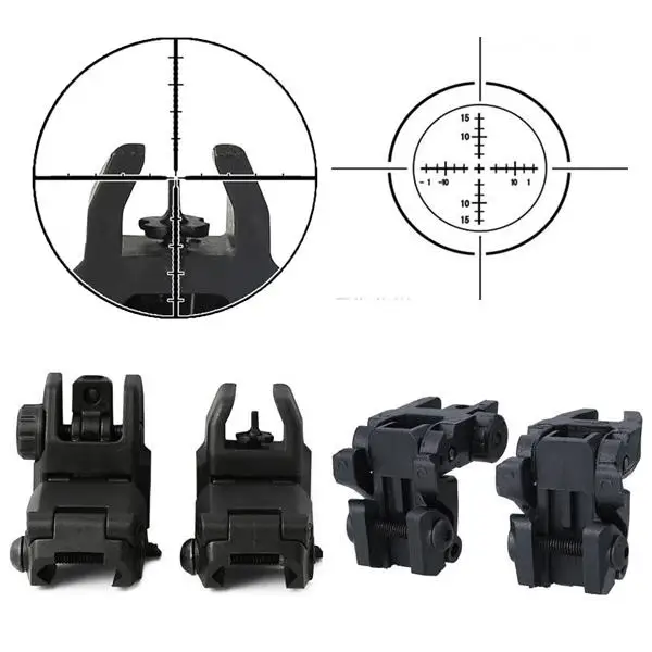 2PCS Tactical Folding Front Rear Sight Flip Up Backup Sights BuiS Set Tactical Hunting Optical Collimator Sight Accessories
2PCS Tactical Folding Front Rear Sight Flip Up Backup Sights BuiS Set Tactical Hunting Optical Collimator Sight Accessories