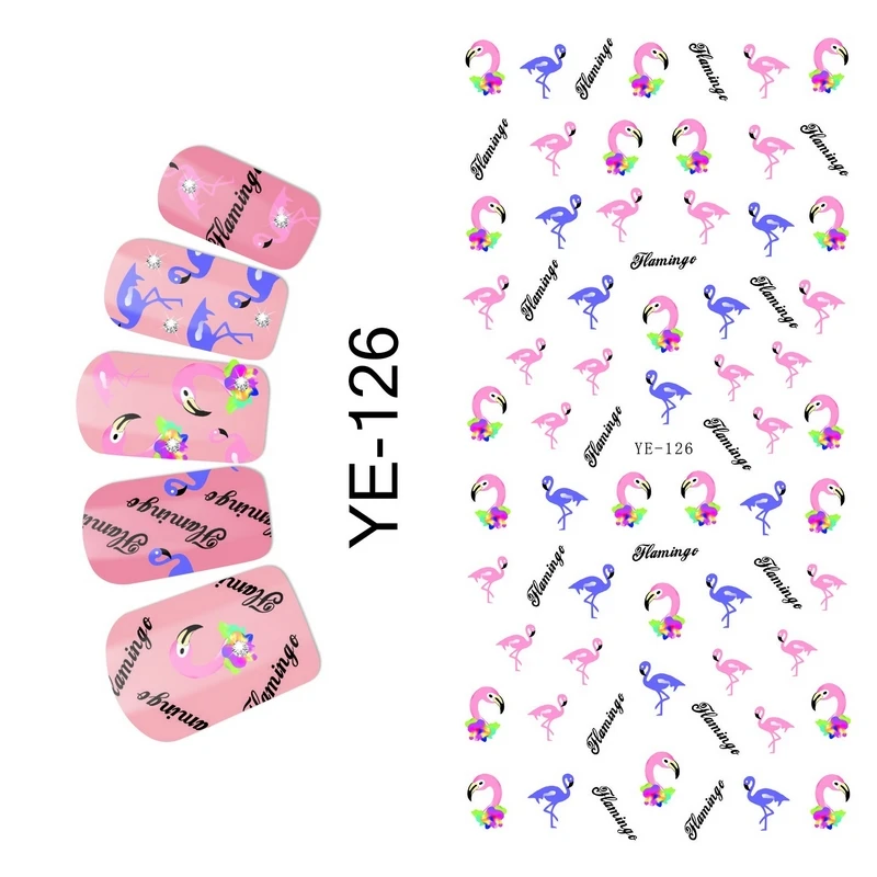 WATER TRANSFER DECAL NAIL STICKER CARTOON BLACK GREY RED PINK FLAMINGOS BIRD YE124-126
WATER TRANSFER DECAL NAIL STICKER CARTOON BLACK GREY RED PINK FLAMINGOS BIRD YE124-126