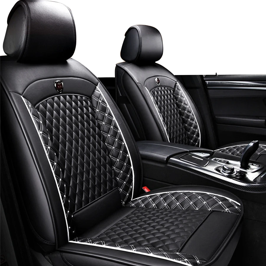 Universal Full Seat PU Leather Sponge Fabric Car Seat Cover Cushion Pad 5D Surround Breathable With Headrests Waist Pillows
Universal Full Seat PU Leather Sponge Fabric Car Seat Cover Cushion Pad 5D Surround Breathable With Headrests Waist Pillows
