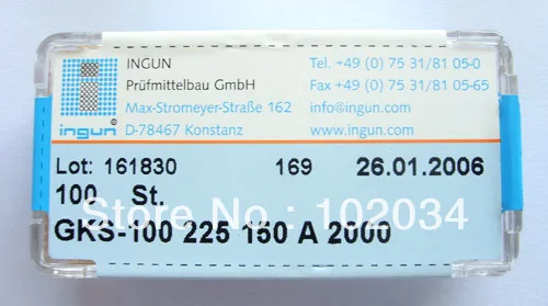 100 шт./лот 100% оригинал INGUN GKS 225 150 A 2000 пружина зонд Pogo Pin сделано в германии|pin pin|pin