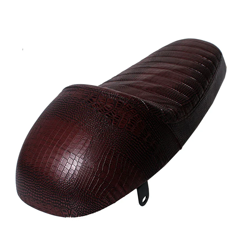 Cherk Universal Brown Crocodile Pattern Motorcycle Vintage Hump Cafe Racer Seat For Suzuki GS Honda CB Yamaha SR400 XS650 XJ
Cherk Universal Brown Crocodile Pattern Motorcycle Vintage Hump Cafe Racer Seat For Suzuki GS Honda CB Yamaha SR400 XS650 XJ